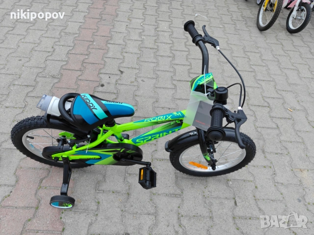 SPRINT Велосипед 16" ROBIX жълт, снимка 3 - Велосипеди - 53918236