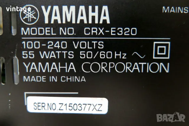 Yamaha CRX-E320, снимка 7 - Ресийвъри, усилватели, смесителни пултове - 47166745