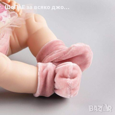 Детска кукла бебе в розово, снимка 6 - Кукли - 45706760