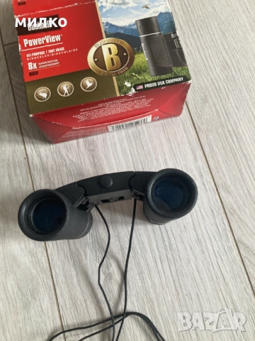Бинокъл Bushnell Powerview 8x21 FRP, снимка 6 - Екипировка - 54145961