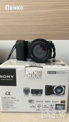 фотоапарат Sony NEX-5R, снимка 2 - Фотоапарати - 45482098