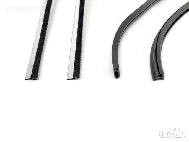 Mercedes W123 Уплътнение с метални четки за люк , снимка 3 - Части - 50429648