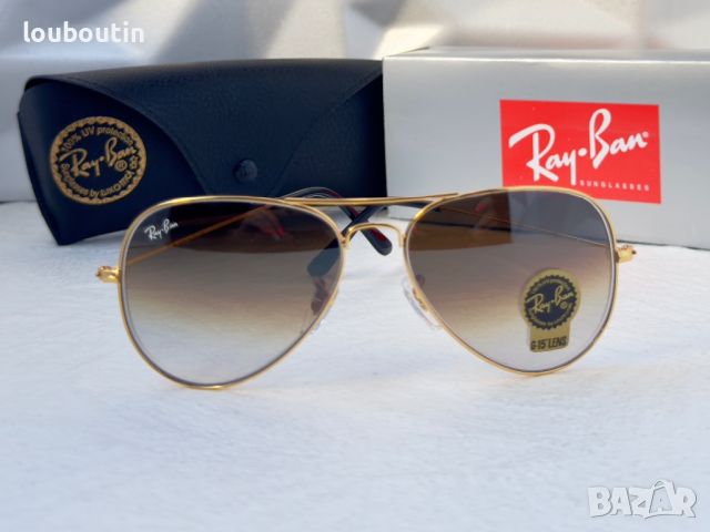 Ray-Ban RB3025 висок клас унисекс слънчеви очила Рей-Бан дамски мъжки минерално стъкло, снимка 8 - Слънчеви и диоптрични очила - 45255844