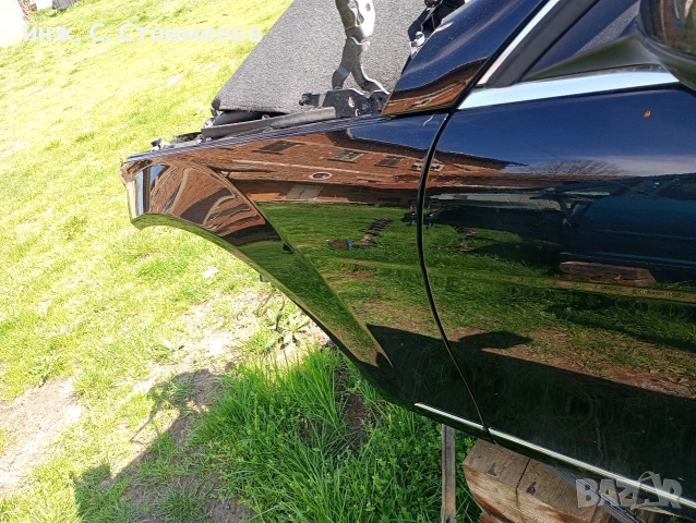 Ляв калник за Mercedes C-Class W204, черен 197, снимка 2 - Части - 54121382