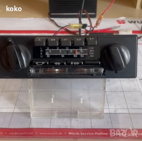 Becker evropa  cassette   Becker evropa radio, снимка 3 - Радиокасетофони, транзистори - 45021863