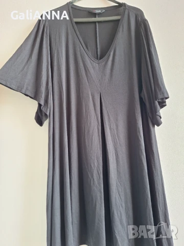 СТРАХОТНА РАЗКРОЕНА ТУНИКА/РОКЛЯ 3XL-4XL, снимка 3 - Туники - 50840161