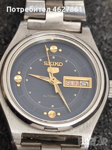 seiko 5 автоматик, снимка 7 - Дамски - 53768711