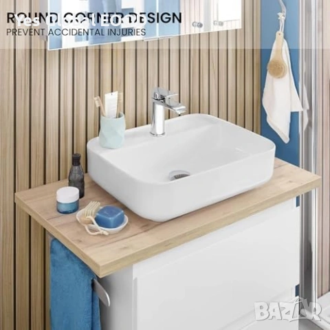 MAGIC SELECT керамична мивка тип купа 50×40 см, снимка 6 - Мивки - 53096149