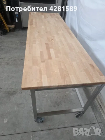 Немски работни хлебарски букови маси, снимка 12 - Други машини и части - 53972210