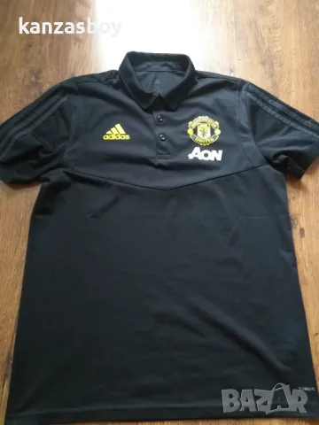 adidas Manchester United FC Polo - страхотна мъжка тениска М, снимка 6 - Тениски - 47078139