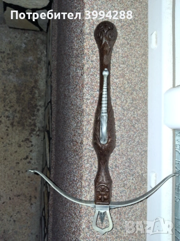 Декоративен арбалет, снимка 3 - Антикварни и старинни предмети - 54058463
