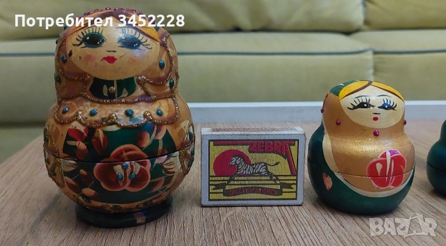 Матрйошки комплект 5 броя за ценители , снимка 7 - Антикварни и старинни предмети - 54151291