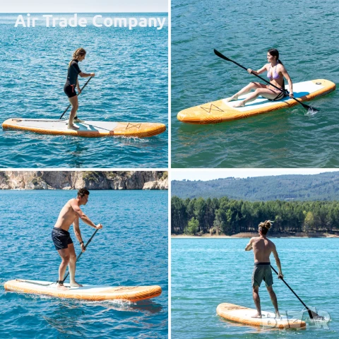 Комплект стендъп падъл борд 320 см InnovaGoods, НОВ, снимка 17 - Водни спортове - 50673919