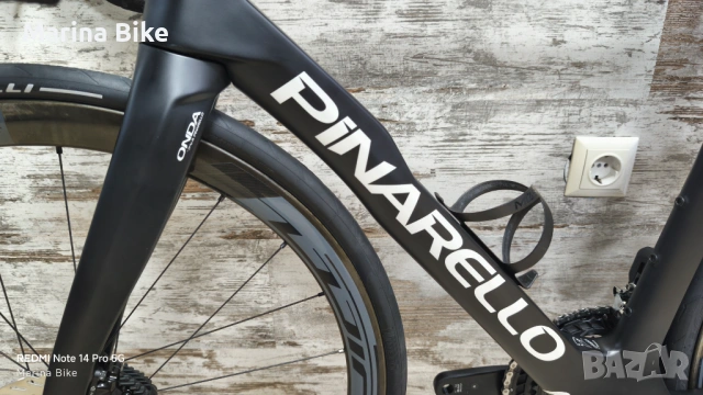 Карбонов шосеен велосипед Pinarello Prince TiCR Disc 105 Di2 Fulcrum Wind| 51.5, снимка 14 - Велосипеди - 53167336