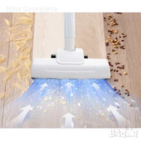 Акумулаторна домакинска ръчна прахосмукачка с 5 накрайника, снимка 5 - Прахосмукачки - 53853311