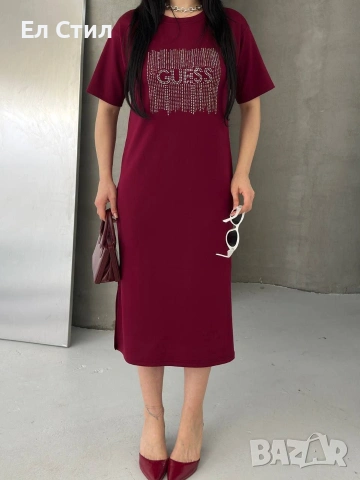 🩷Дамска рокля ✨🔥🔥🔥 👍 ✨𝗣𝗿𝗶𝗰e :19€ НА ЕДРО ✨𝗦ı𝘇𝗲: S M L XL XXL 📌5 бр, снимка 4 - Рокли - 53672009