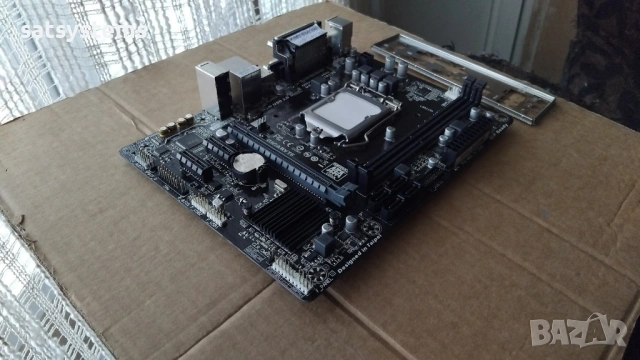 Дънна платка Gigabyte GA-H110M-DS2 Socket LGA1151, снимка 6 - Дънни платки - 53939542