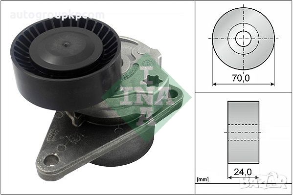 Обтягащо рамо, пистов ремък INA 534 0103 10 - VOLVO, снимка 3 - Части - 46291866