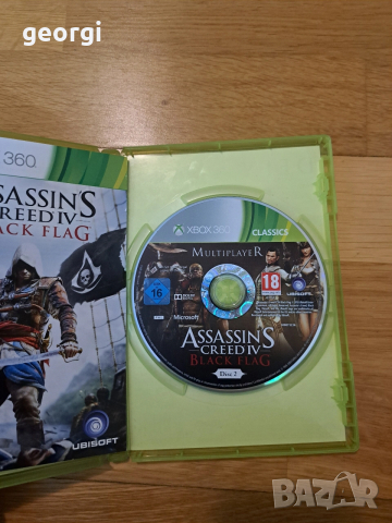 Assasins creed 4 X box 360, снимка 3 - Игри за Xbox - 53565912