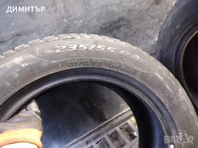 2бр.зимни гуми PIRELLI 235/55/18 104H DOT 3623, снимка 7 - Гуми и джанти - 49317001