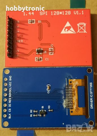 1.44" 128x128 TFT RGB модул , снимка 2 - Друга електроника - 38857519