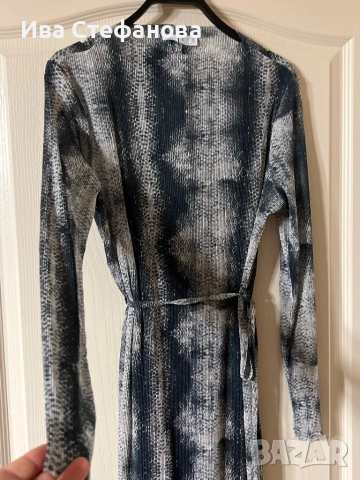 Нова еластична дълга миди midi дължина ежедневна елегантна рокля , снимка 3 - Рокли - 51827262