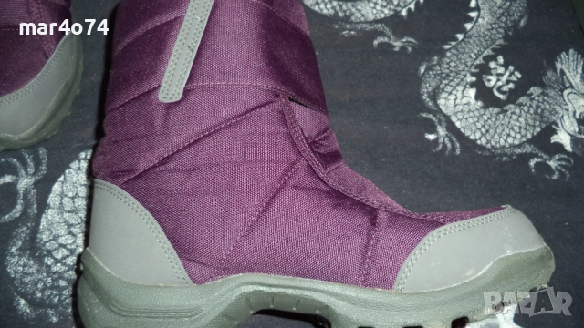 Продавам почти нови детски непромокаеми QUECHUA ботуши  -   38 номер, снимка 2 - Детски боти и ботуши - 52897388