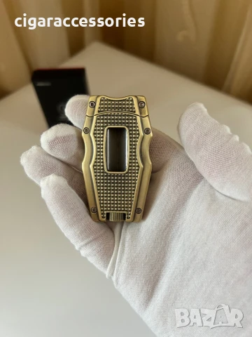 Резачка за пури GUEVARA – V-образно рязане и пънч, снимка 7 - Запалки - 50549458