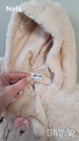 Бебешки пухен гащеризон, снимка 3 - Бебешки гащеризони - 54180282