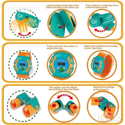 4783 Детска палатка за къмпинг с 19 забавни аксесоара за малки къмпинг фенове, снимка 2 - Други - 53712511