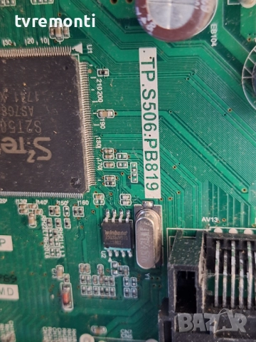 Платка MAIN BOARD TP.S506.PB819 за 32-инчов телевизор CROWN Модел 32J1100 , с дисплей D32-M30, снимка 4 - Части и Платки - 52412182