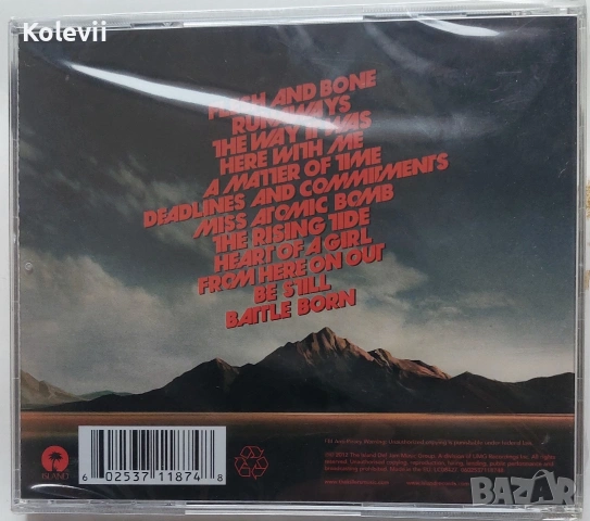 CD The Killers–Battle Born 2012, снимка 2 - CD дискове - 54069215