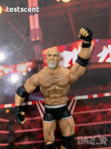 Екшън фигура WWE Bill Goldberg Бил Голдбърг Mattel Elite Series Top Picks, снимка 3 - Колекции - 48829918