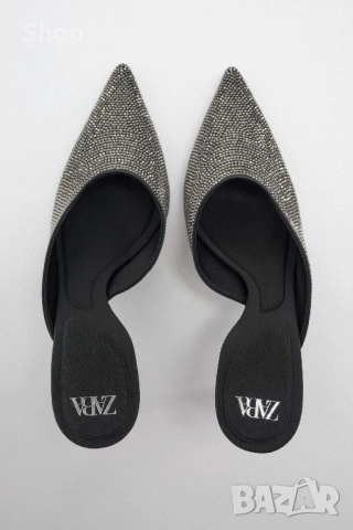 👡 Обувки на ток на Zara , снимка 4 - Дамски обувки на ток - 53799483