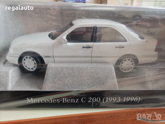 B66040703,умален модел die-cast Mercedes C 200 Limousine W 202 (1993-1996),1:18, снимка 8 - Колекции - 50443190