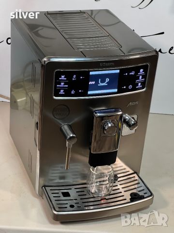 Кафемашина кафе автомат Saeco xelsis inox с гаранция, снимка 11 - Кафемашини - 45870350