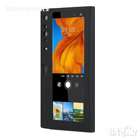 Huawei Mate Xs View Window Кожен Калъф и Протектор, снимка 7 - Калъфи, кейсове - 52847022