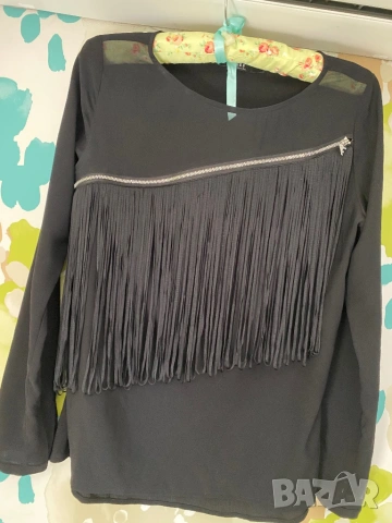 Нова блуза GUESS, XS размер,става и за S., снимка 9 - Блузи с дълъг ръкав и пуловери - 54279004