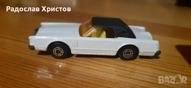 Български мачбокс/matchbox,Lincoln continental., снимка 1 - Колекции - 49292812