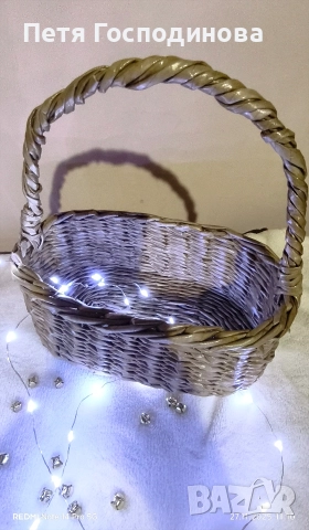 Плетени декорации , снимка 5 - Декорация за дома - 52681346