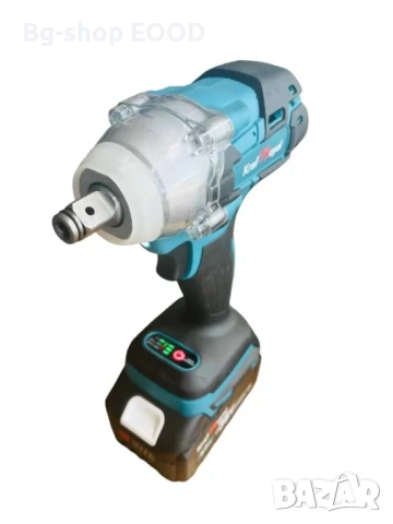 Акумулаторен гайковерт KraftRoyal 36V с 2 батерии, комплект с 25 аксесоара в куфар, снимка 5 - Други инструменти - 54090274