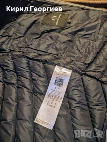 Нов мьжки елек Armani Exchange , снимка 2 - Якета - 53889866