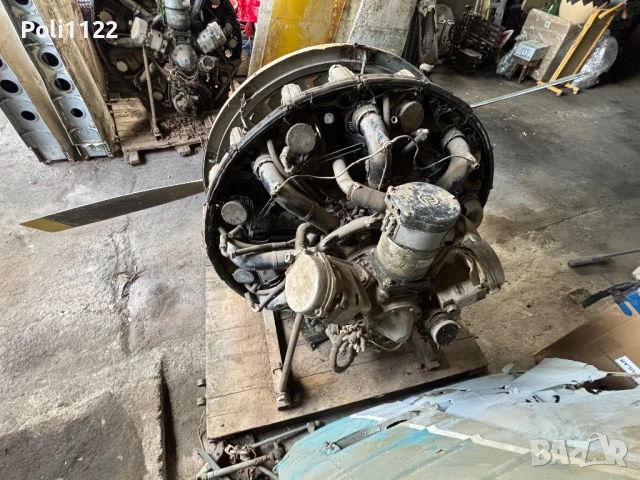 Двигател за самолет, снимка 6 - Антикварни и старинни предмети - 50492743