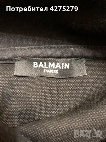 BALMAIN Foil Tape Hoodie Суичър XL, снимка 8 - Суичъри - 47703195