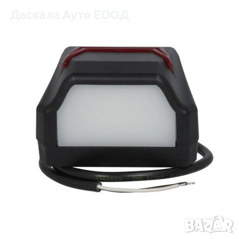 1бр. ЛЕД LED неон осветление за номер с габарит , 12-24V , ПОЛША