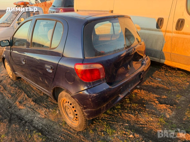 toyota yaris 1 1.0 vvti на части тойота ярис 1 1.0 ввти, снимка 2 - Автомобили и джипове - 53788041