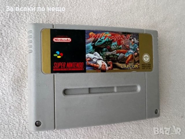 Ретро Игра - дискета Street Fighter 2  за Super Nintendo SNES Супер Нинтендо, снимка 2 - Игри за Nintendo - 46467536