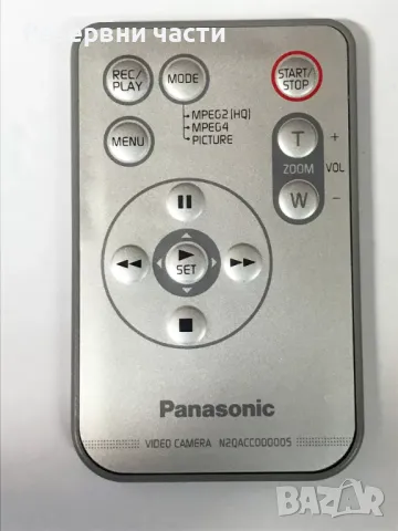 Дистанционно Panasonic, снимка 1 - Чанти, стативи, аксесоари - 48453401