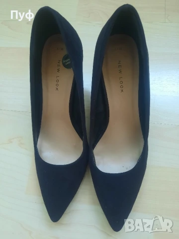 черни обувки на ток , снимка 1