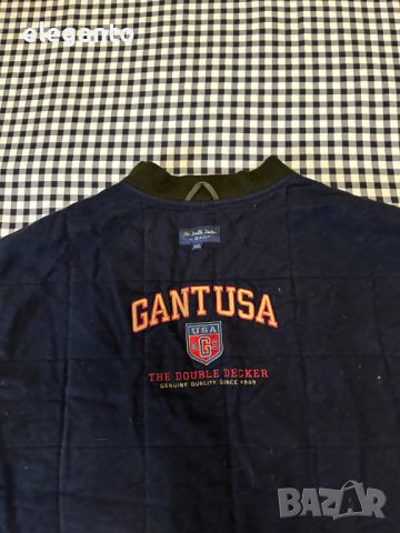 Gant USA Double Decker  мъжка грейка ХЛ, снимка 4 - Якета - 46631015